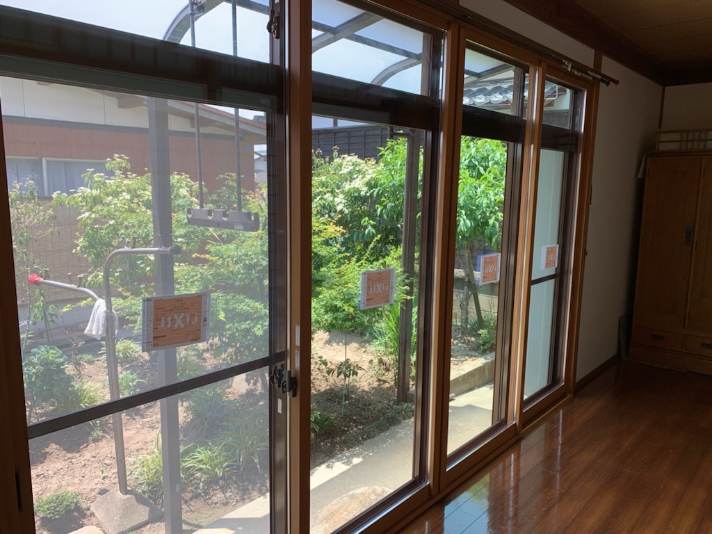 さくらエステート 大牟田店の暑い🌞暑い🌞ガラスが暑い💦💦　　内窓インプラスの施工後の写真2