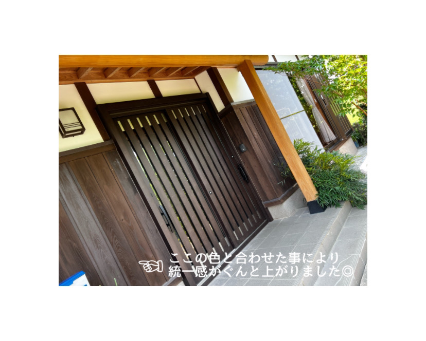 さくらエステート 大牟田店の1日でお家の顔（玄関）を替えられちゃう魔法のリシェント玄関✨の施工後の写真2