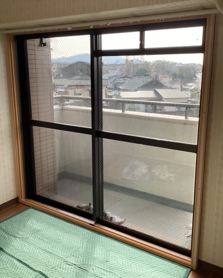 さくらエステート 大牟田店の断熱効果　インプラスの施工後の写真2