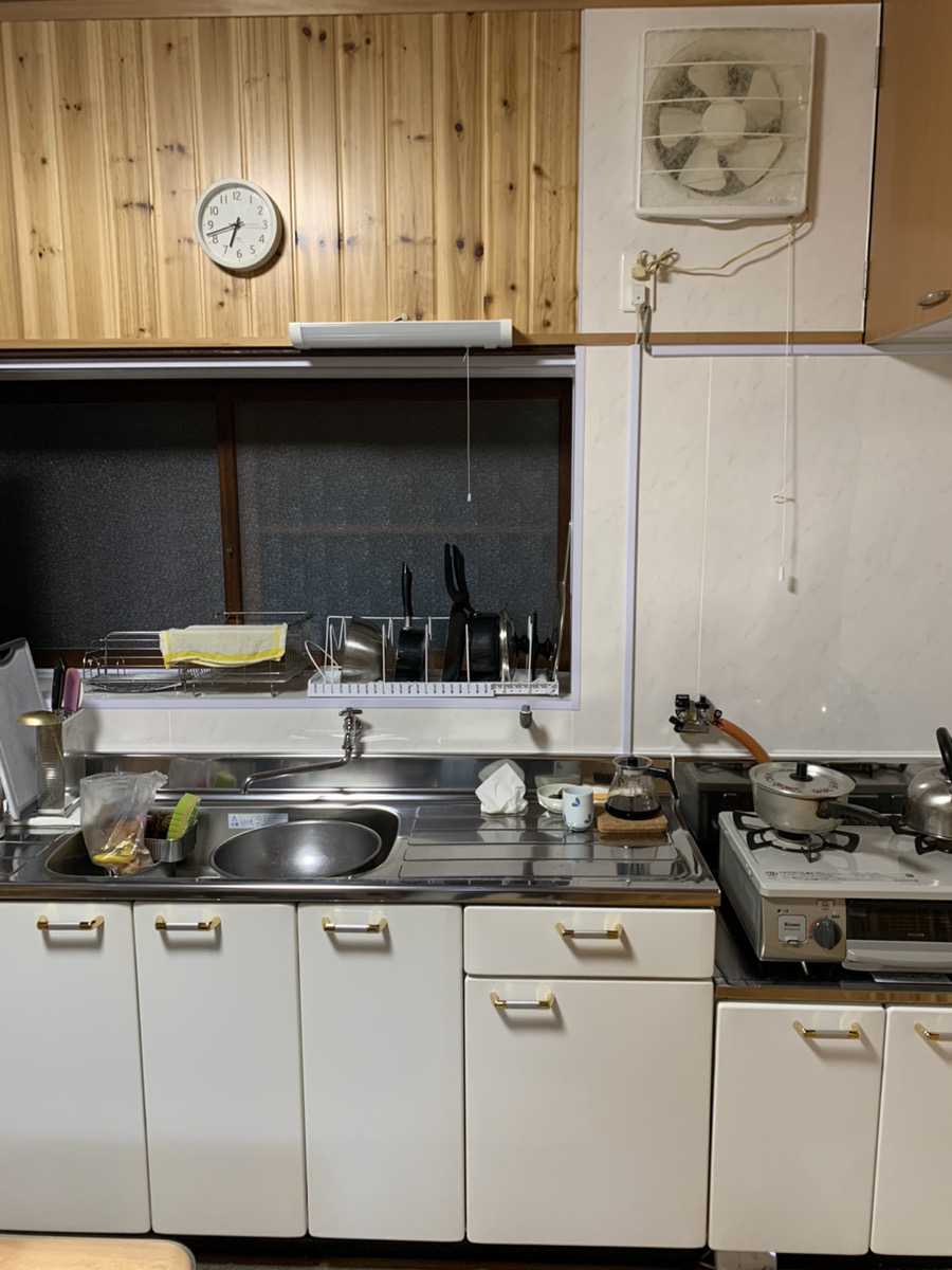 福岡トーヨー 大牟田店のキッチンを取り（🐤）替え（🐸）ました。の施工後の写真3