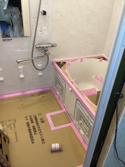 さくらエステート 大牟田店のバスリフォーム工事の施工後の写真2