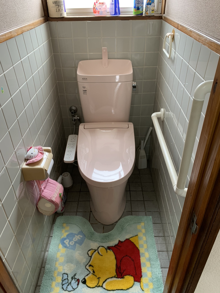 さくらエステート 大牟田店の既設トイレリフォーム🚽の施工後の写真2