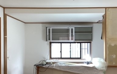 さくらエステート 大牟田店の吊戸棚ごと取っちゃいました！の施工後の写真3