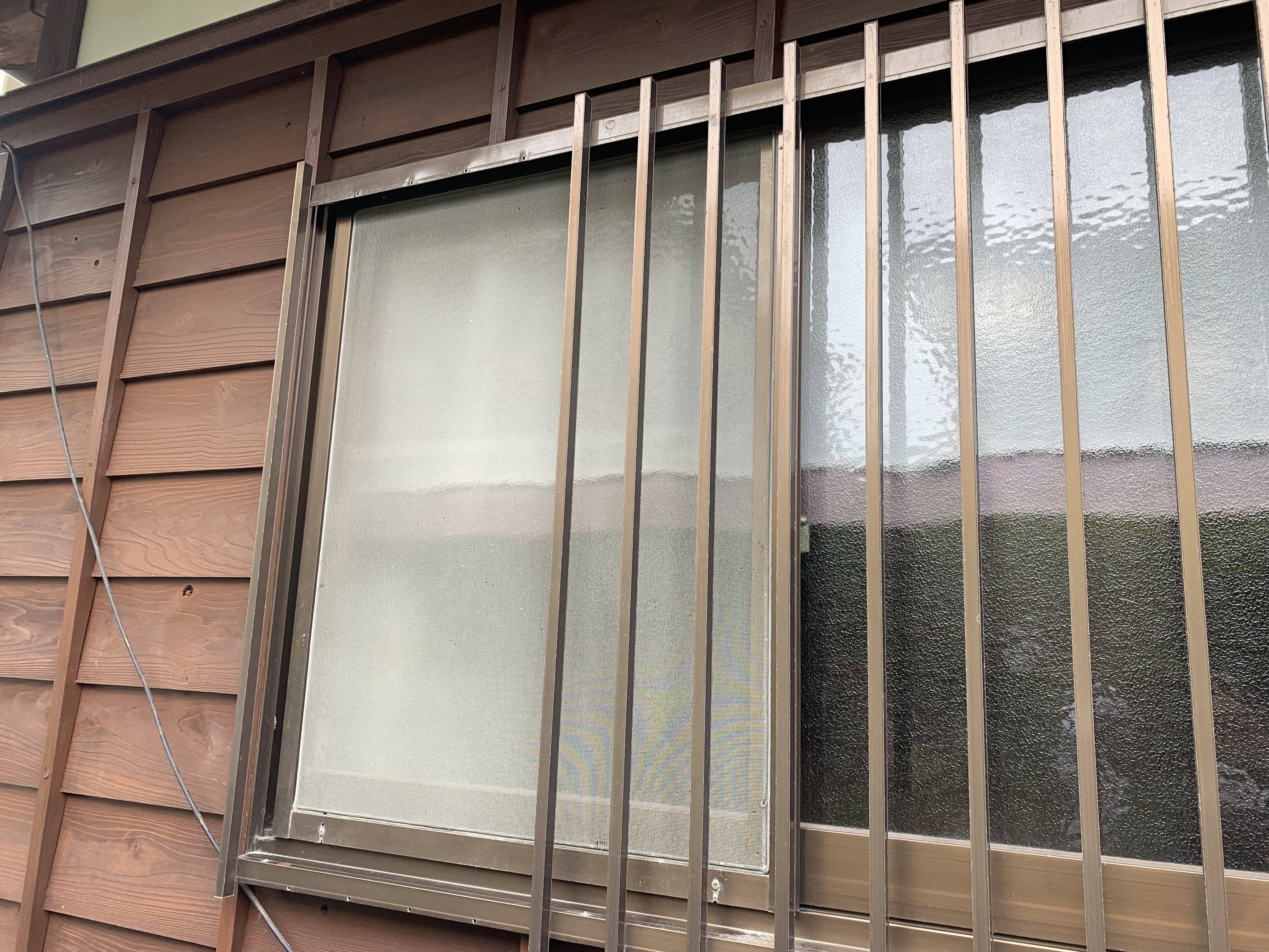 さくらエステート 大牟田店のサッシの外側の格子大丈夫ですか？の施工事例写真