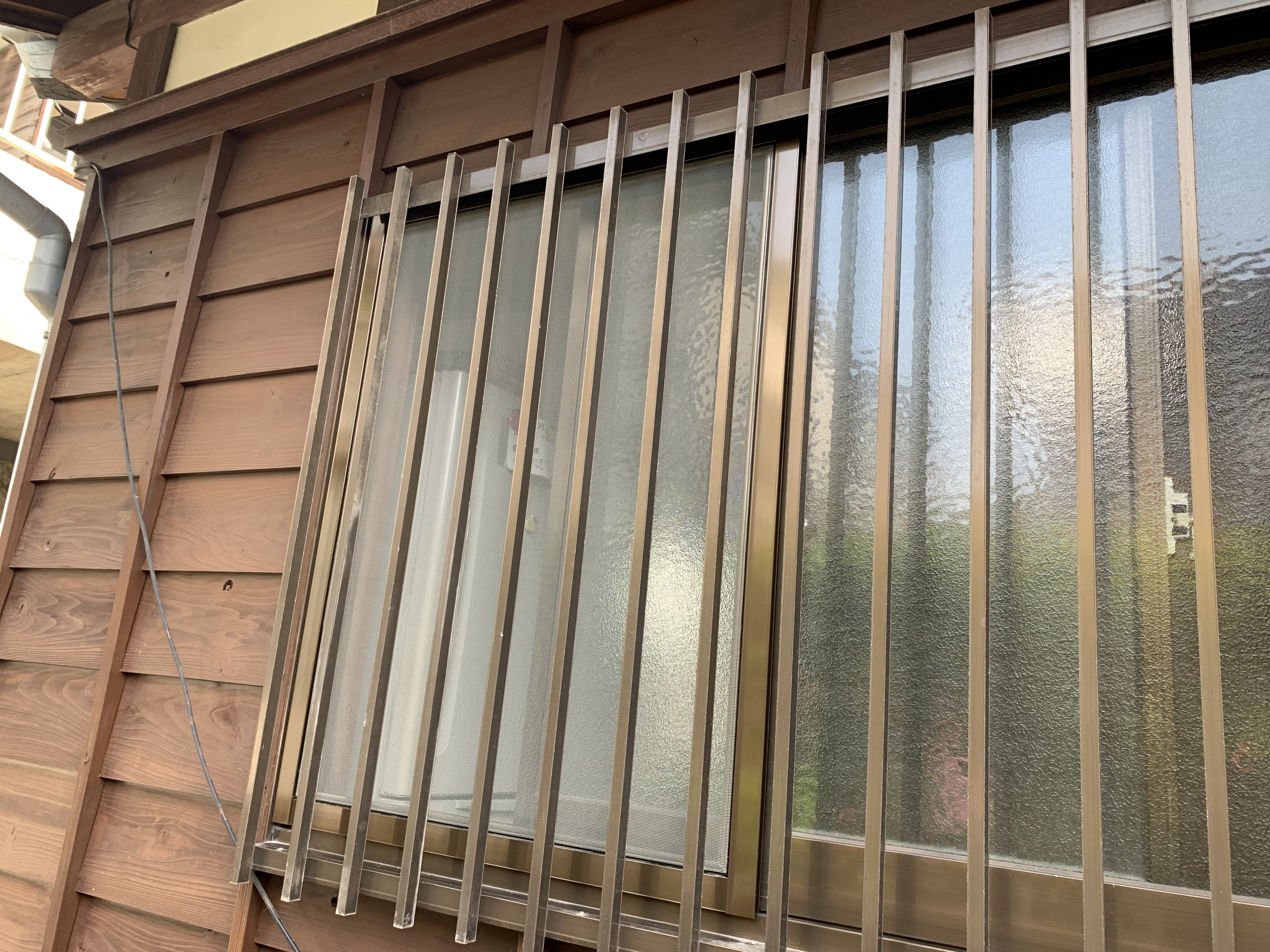 さくらエステート 大牟田店のサッシの外側の格子大丈夫ですか？の施工後の写真1