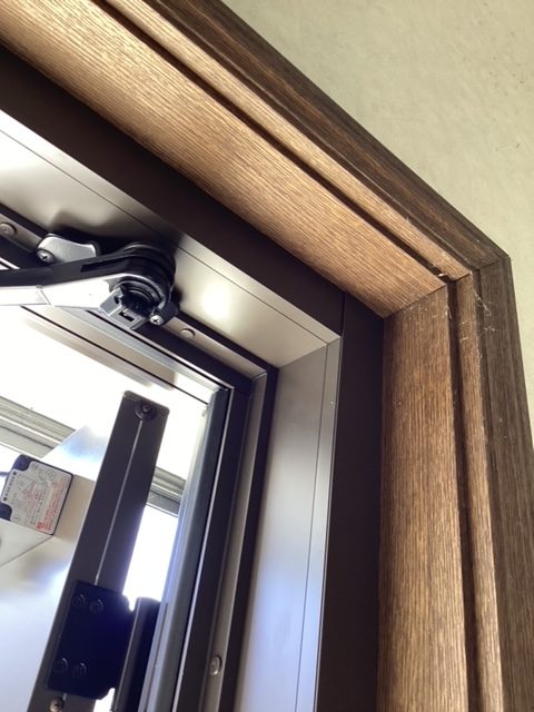 さくらエステート 大牟田店の玄関ドア　リシェントの施工後の写真2