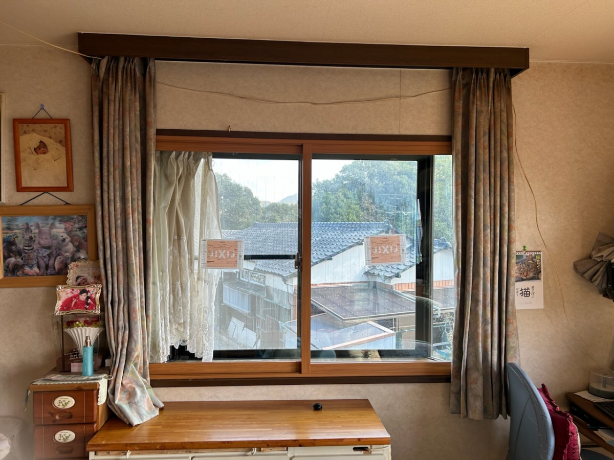 さくらエステート 大牟田店の窓が寒い、リクシル内窓、補助金、で冬対策の施工後の写真1