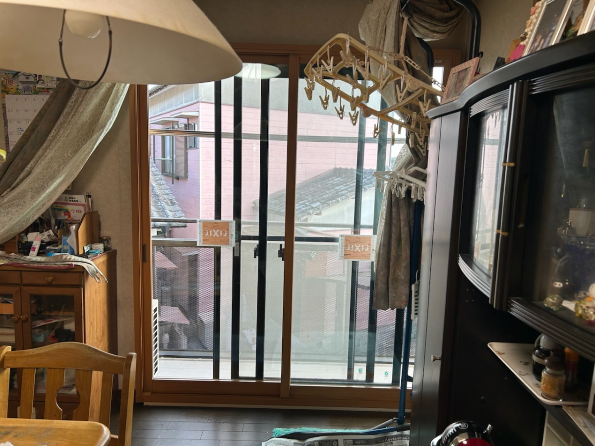 さくらエステート 大牟田店の窓が寒い、リクシル内窓、補助金、で冬対策の施工後の写真2