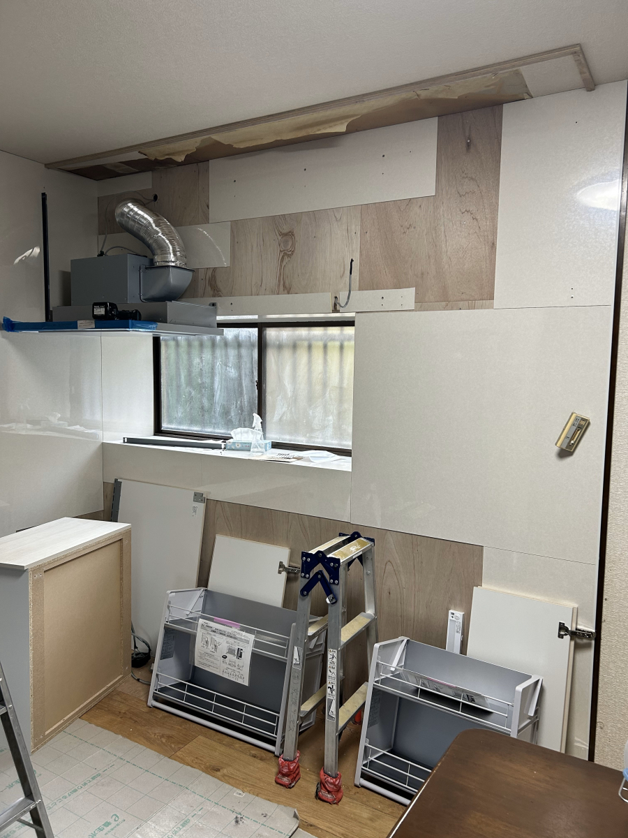 さくらエステート 大牟田店のキッチンのリフォームの施工後の写真2