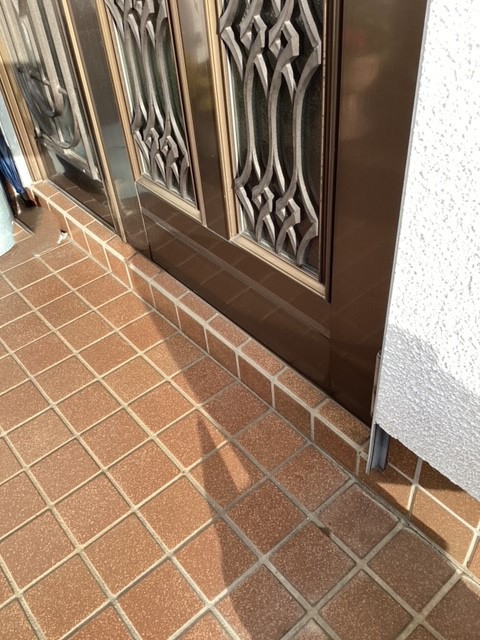 さくらエステート 大牟田店の玄関ドア　新しくなりましたの施工前の写真3