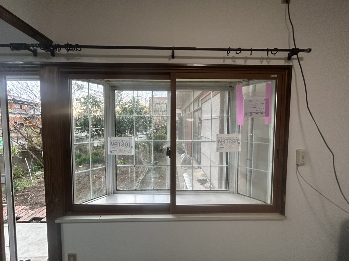 さくらエステート 大牟田店の西日と寒さを同時に解決！内窓インプラス施工事例の施工後の写真1